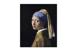 Akoestisch schilderij - Johannes Vermeer - Meisje met de parel