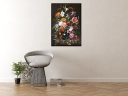 Mockup room Stilleven met bloemen Jan davidsz de Heem 1