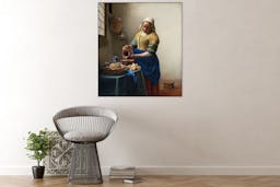 Akoestisch schilderij - Johannes Vermeer - Het melkmeisje